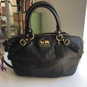 Coach Leather Satchel. Medium